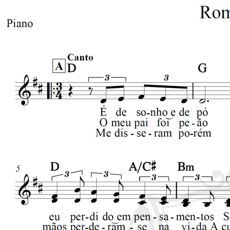 Romaria - Elis Regina - Piano/Vocal