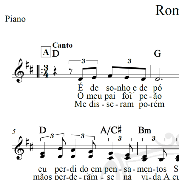 Romaria - Elis Regina - Piano/Vocal