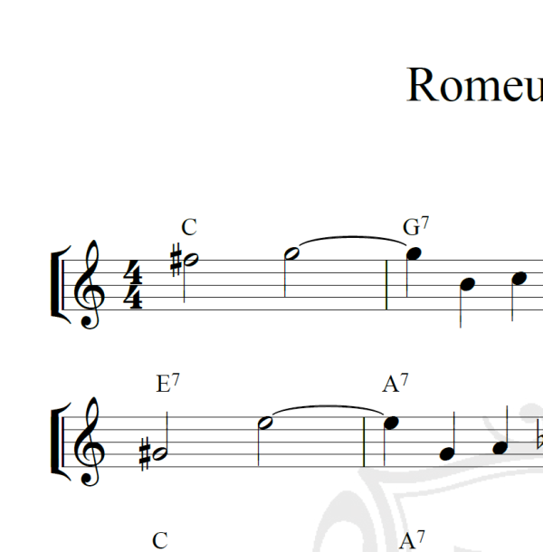Romeu e Julieta - Tchaikowsky - Piano