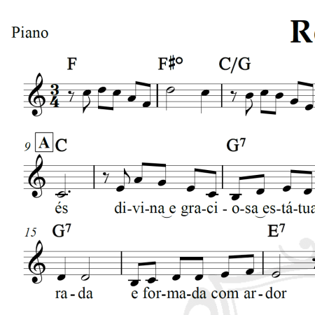 Rosa - Pixinghinha - Piano/Vocal