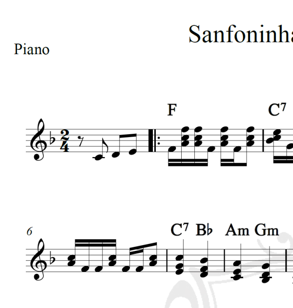 Sanfoninha Choradeira - Luiz Gonzaga - Cifra