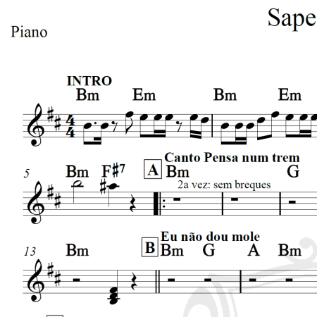 Sapequinha - Eduardo Costa - Cifra