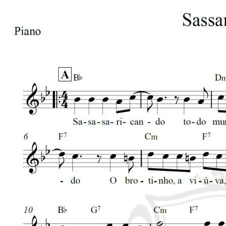 Sassaricando - Piano/Vocal
