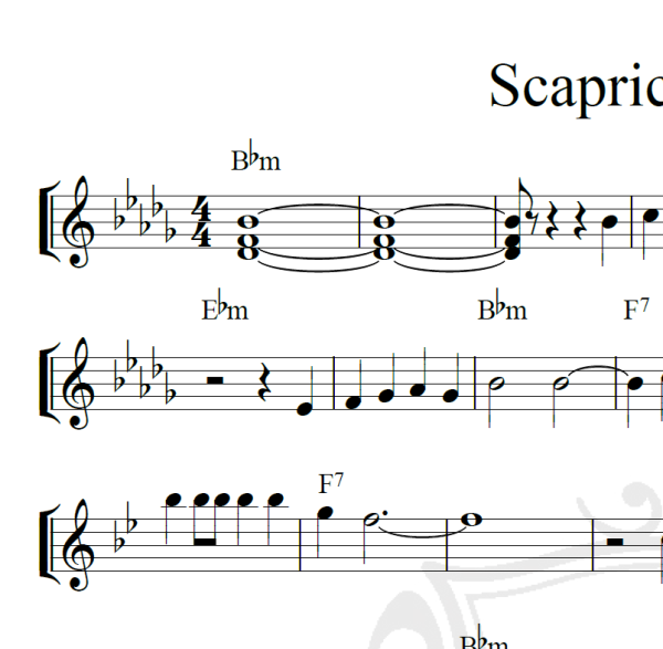 Scapricciatiello - Piano