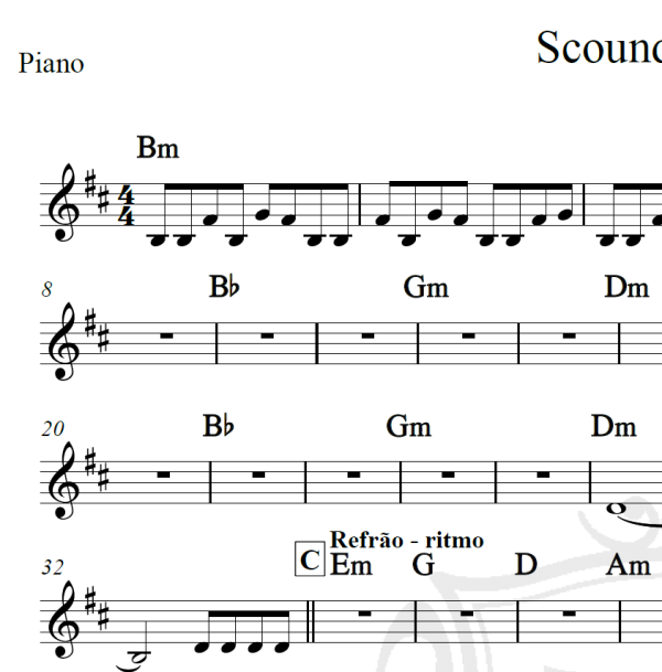 Scoundrel days - A-ha - Cifra