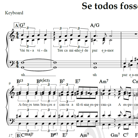 Se todos fossem iguais à você - Tom Jobim - Arranjo Coral