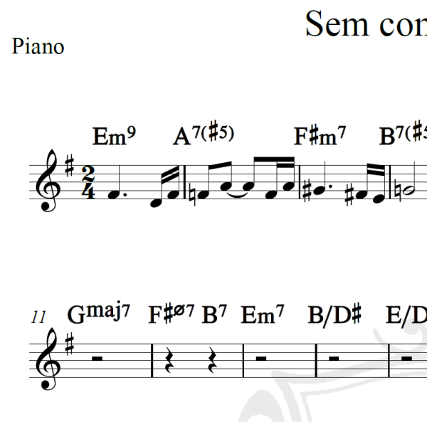 Sem compromisso - Chico Buarque - Cifra