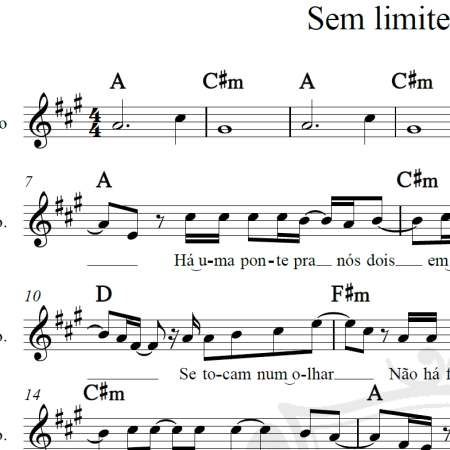 Sem limites pra sonhar - Bonnie Tyler e Fábio Júnior - Piano/Vocal