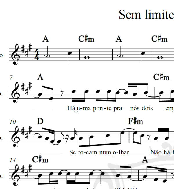 Sem limites pra sonhar - Bonnie Tyler e Fábio Júnior - Piano/Vocal