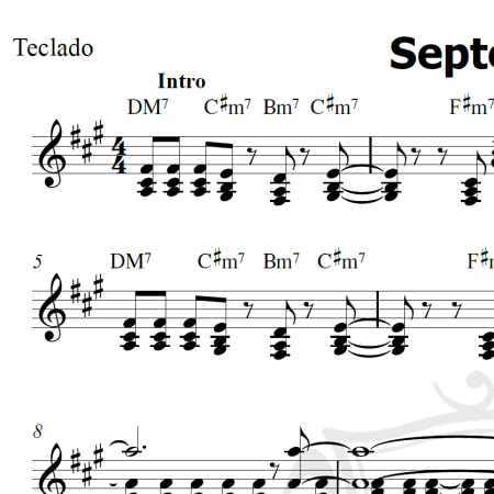 September - Earth, Wind and Fire - Piano/Vocal