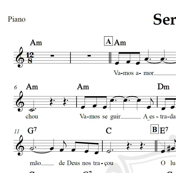 Serenata - Schubert - Piano/Vocal
