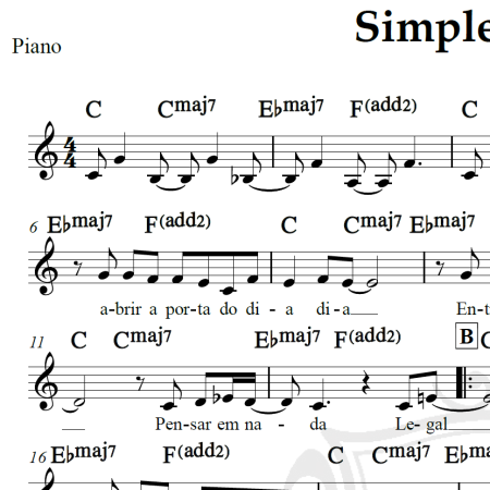 Simples desejo - Luciana Mello - Piano/Vocal
