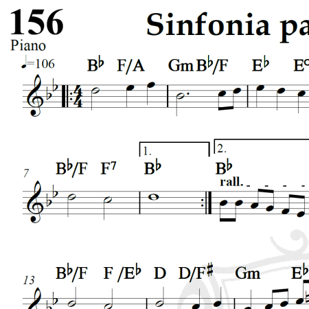 Sinfonia para a Polônia - Saint-Preux - Piano