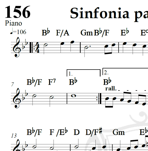 Sinfonia para a Polônia - Saint-Preux - Piano