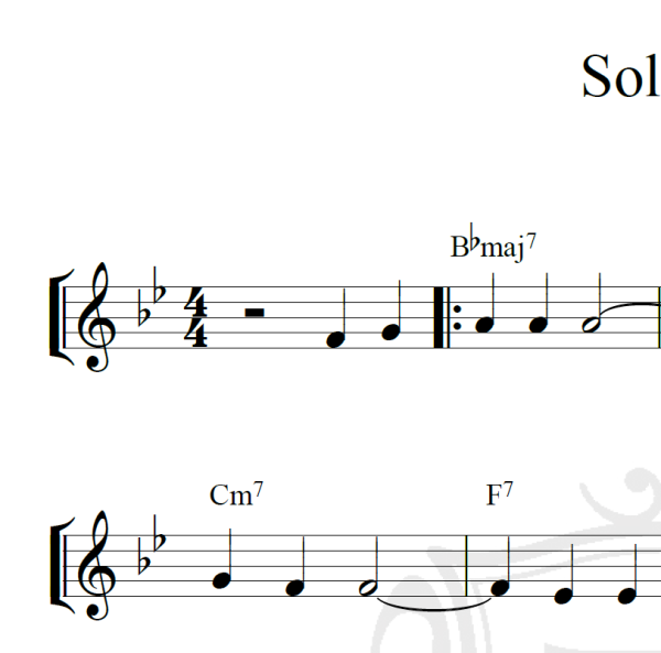 Solitude - Piano