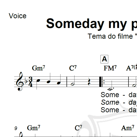 Someday my prince will come - Piano/Vocal