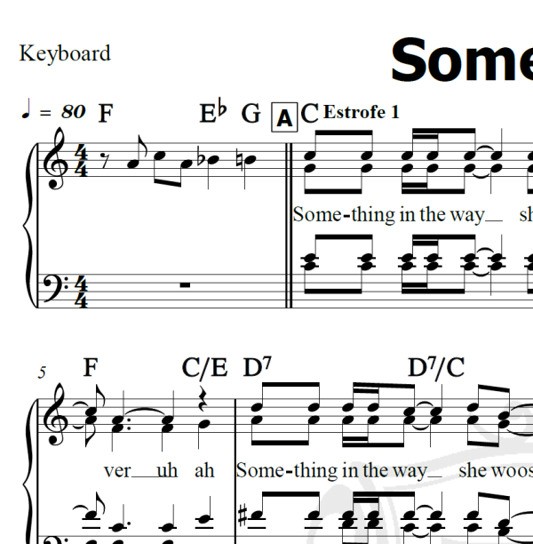 Something - The Beatles - Arranjo Coral