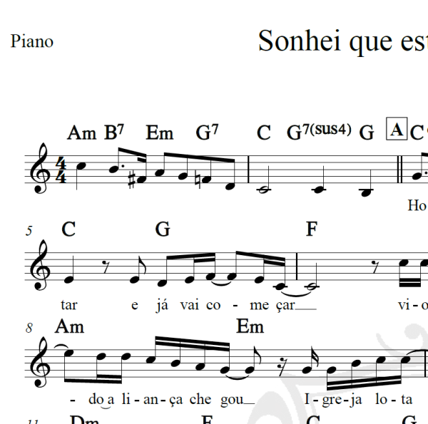 Sonhei que estava me casando - Wesley Safadão - Piano/Vocal