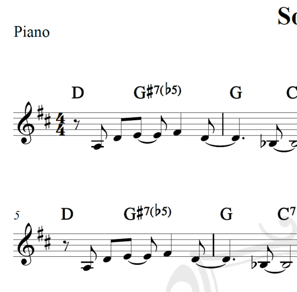 Sorte - Caetano Veloso - Piano