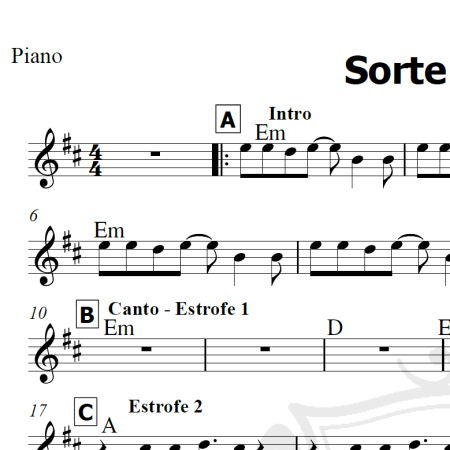 Sorte Grande - Ivete Sangalo - Cifra