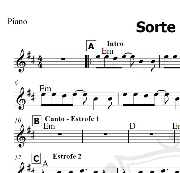 Sorte Grande - Ivete Sangalo - Cifra