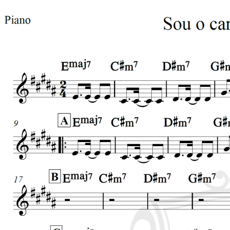 Sou o cara pra você - Thiaguinho - Cifra