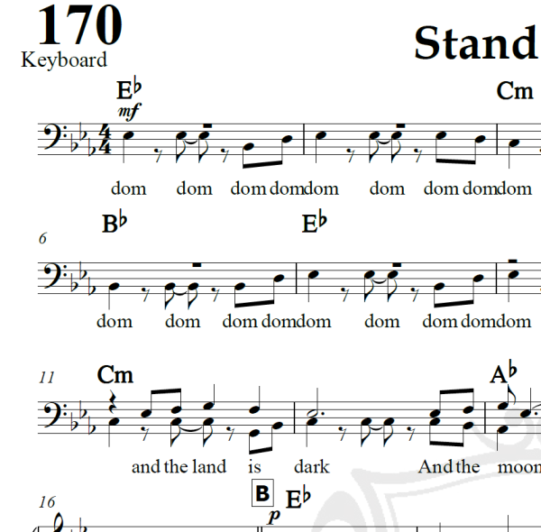 Stand by me - Ben E. King - Arranjo Coral