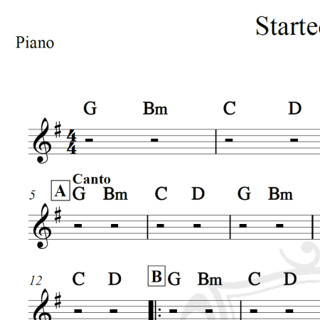 Started a joke - Bee Gees - Cifra