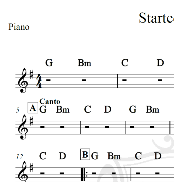 Started a joke - Bee Gees - Cifra