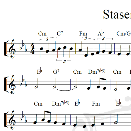 Stasera canto - Piano