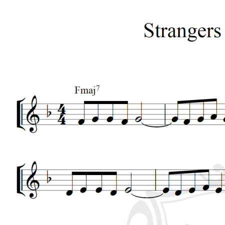 Strangers in the night - Frank Sinatra - Piano