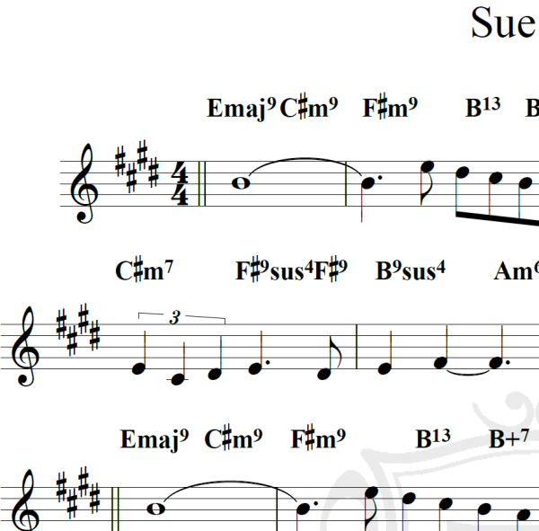 Sue Ann - Tom Jobim - Piano