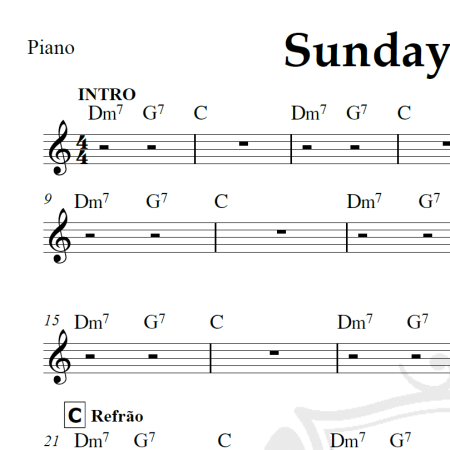 Sunday morning - Maroon 5 - Cifra