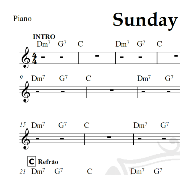 Sunday morning - Maroon 5 - Cifra