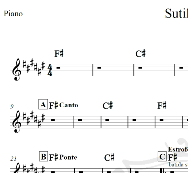 Sutilmente - Skank - Cifra