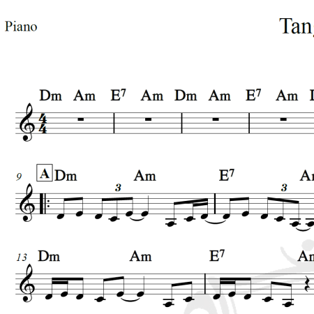 Tangled up - Caro Emerald - Piano
