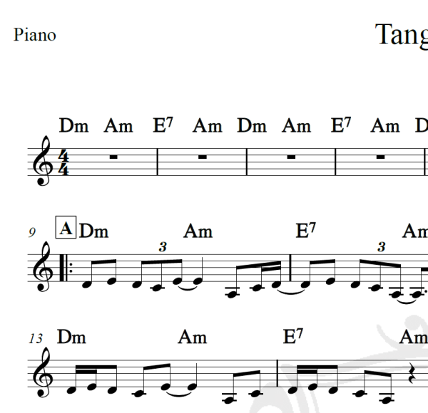 Tangled up - Caro Emerald - Piano