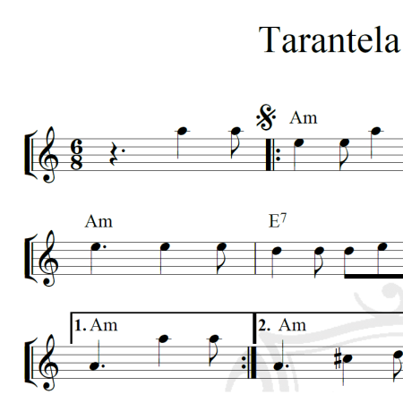 Tarantela Napolitana - Piano