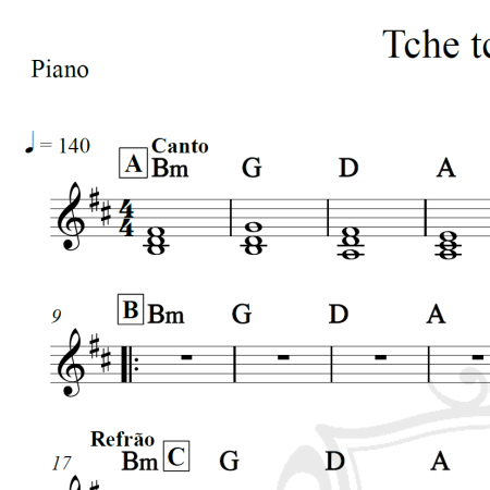 Tche tche re re - Gustavo Lima - Cifra