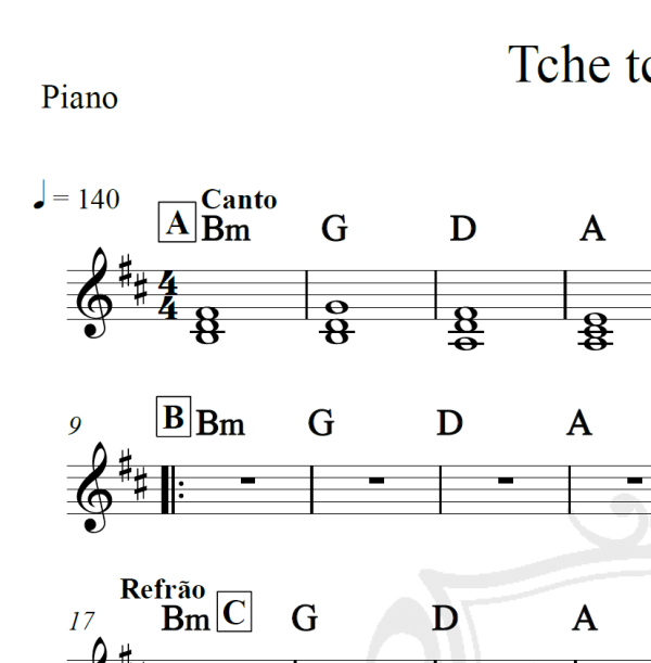 Tche tche re re - Gustavo Lima - Cifra