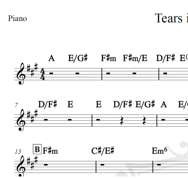 Tears in heaven - Eric Clapton - Cifra