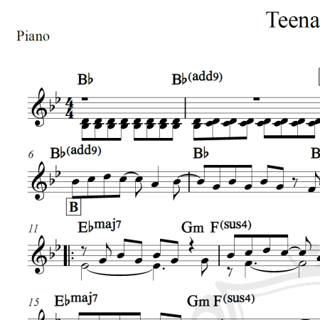Teenage dream - Kate Perry - Piano