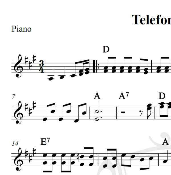 Telefone mudo - Trio Parada Dura - Piano/Vocal