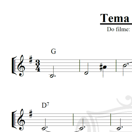 Tema de Lara - Piano