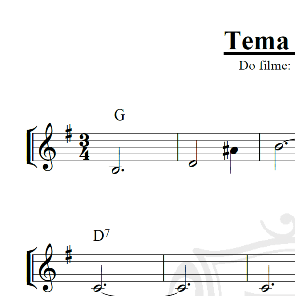 Tema de Lara - Piano