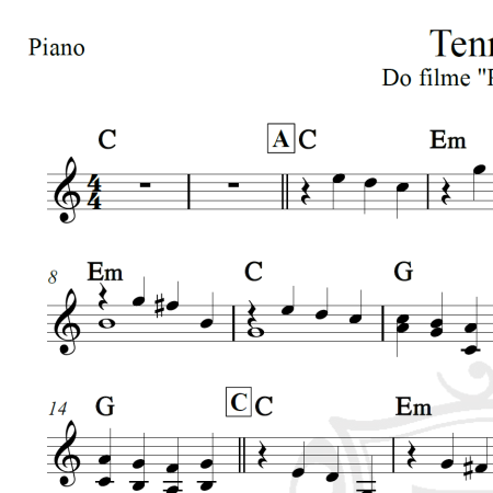 Tennessee - Piano