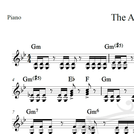 The Avengers - Piano