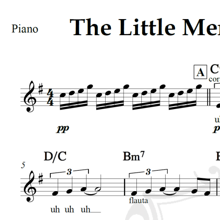 The Little Mermaid Overture - Piano