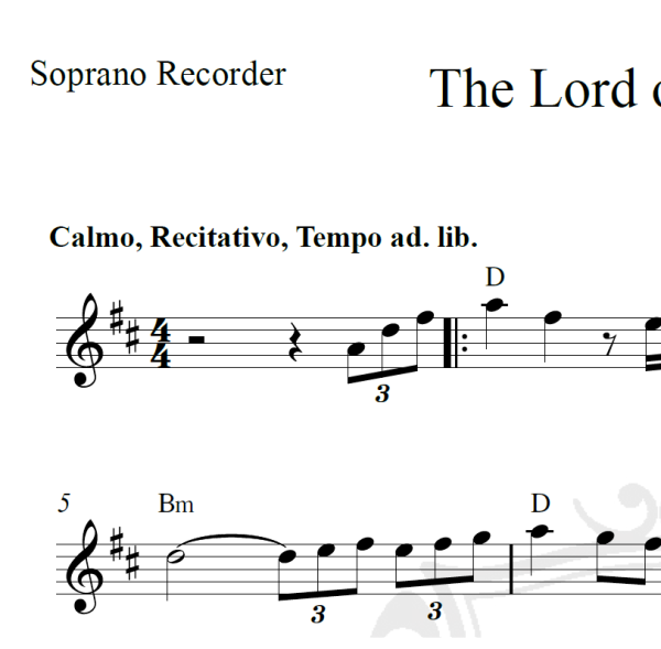 The Lord of the dance - Cirque de Soleil - Piano