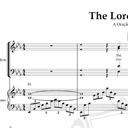 The Lord's Prayer - Malote - Arranjo Coral
